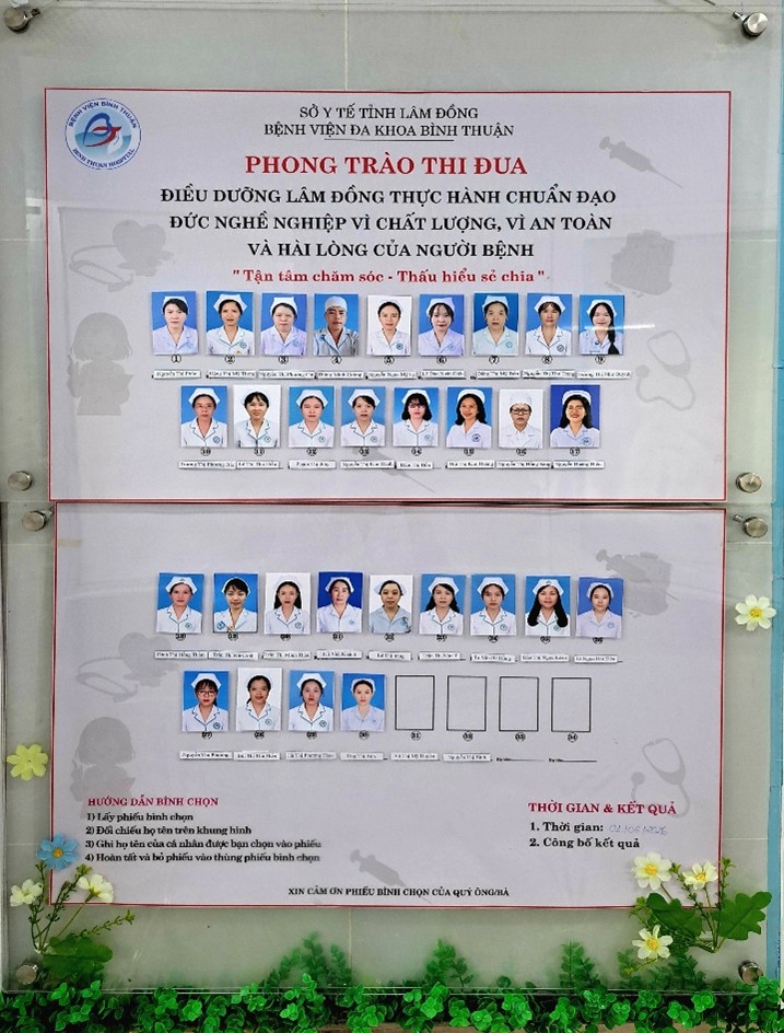 KHOA NỘI TỔNG HỢP HƯỞNG ỨNG PHONG TRÀO THI ĐUA 