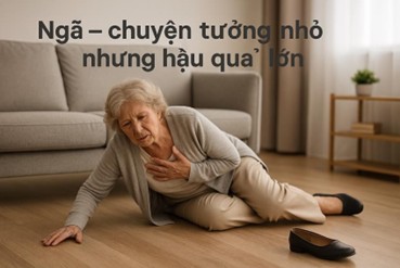 Ngã ở người cao tuổi – Nguyên nhân hàng đầu gây tàn phế có thể phòng ngừa được